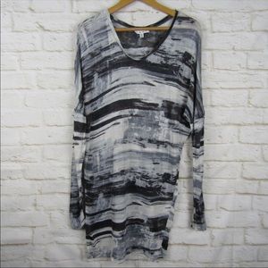 Cabi Long Sleeve Dress S Lightweight Tunic Dress S